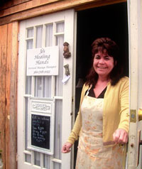 Joanne's unique location is very cozy